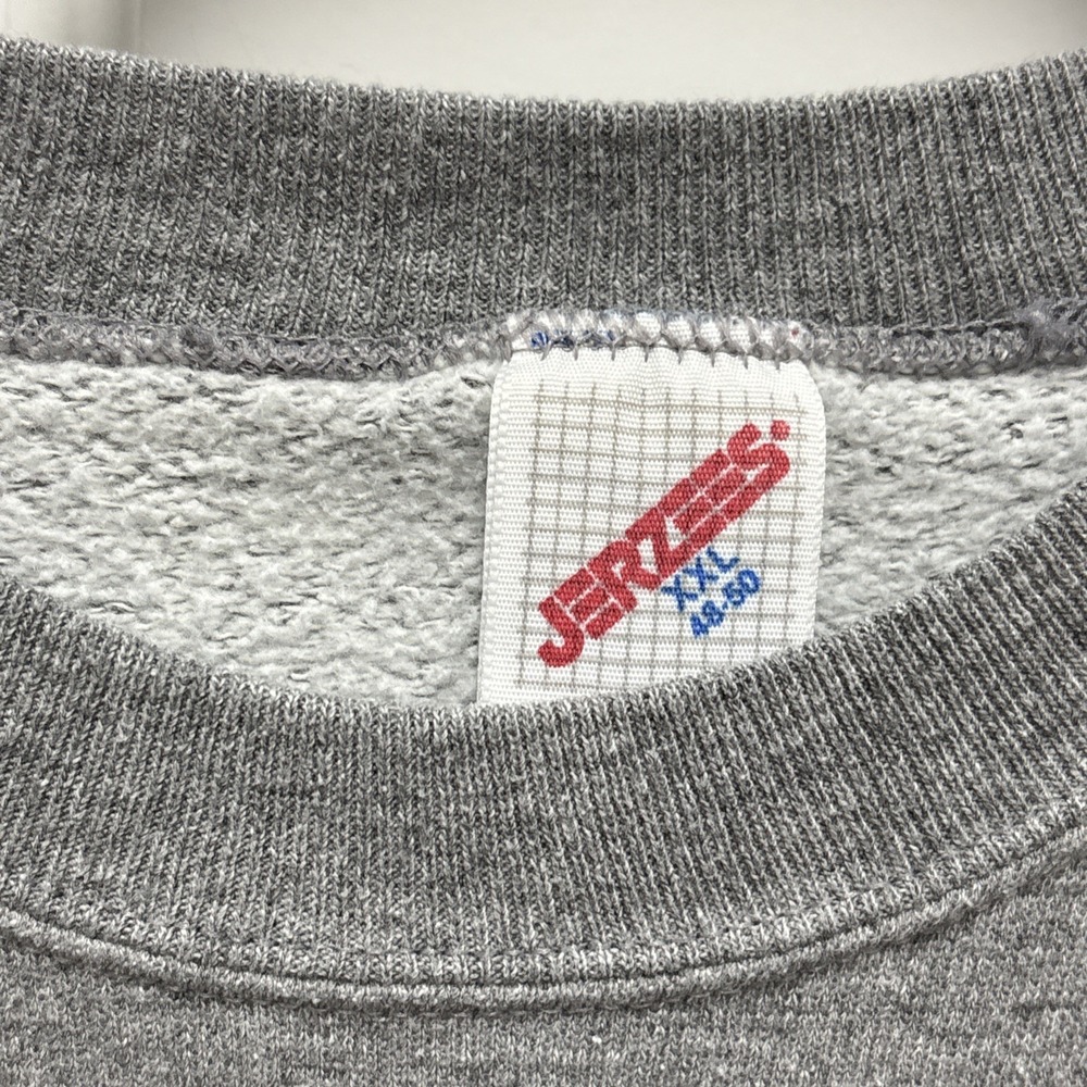 Vintage Union Pacific Salt Lake Yard Hazards Gray Sweatshirt- Size XXL - Picture 2 of 9